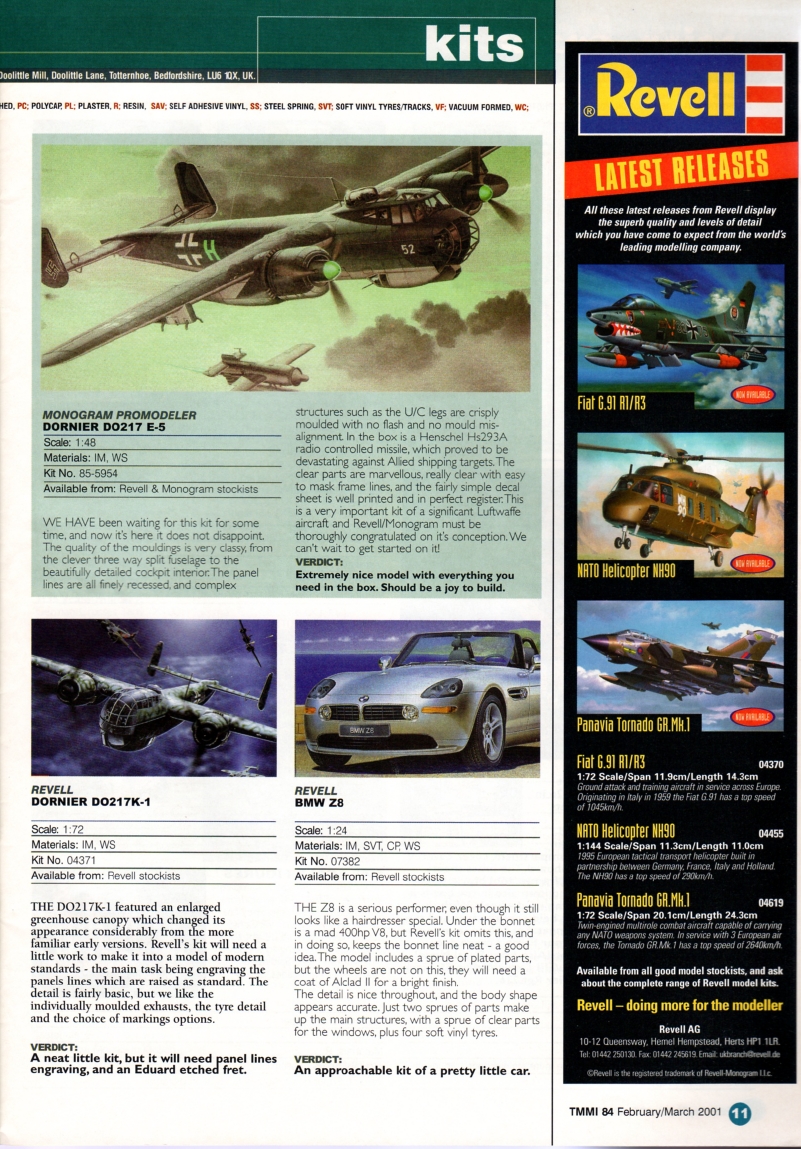 Tamiya Model Magazine 084 (2001-02)